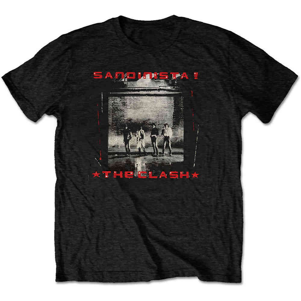 The Clash - Sandinista! Mens Tshirt - Black